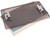 1103-717D - THERMOPLASTIC INSTRU TRAY DEEP W/MAT & CLASP 11 x 7 x 1.5"