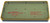1103-723 - THERMOPLASTIC INSTRUMENT TRAY W/MAT 7.5 x 4 x 0.75"