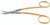 110-920 - LAGRANGE SCISSORS CURVED SHANK STRONG CURVED BLADES POWER-CUT-GOLD 4 1/2"
