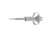 11-4610 - ALGERBRUSH 0.5mm Ø DIAMOND BURR WITH CHUCK CORNEAL RUST RING REMOVER