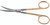 1200-022Q - STRABISMUS SCISSORS PC GOLD CURVED 4 1/2" QUANTUM 1200-022Q - STRABISMUS SCISSORS PC GOLD CURVED 4 1/2" QUANTUM