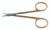 1200-050 - STEVENS TENOTOMY SCISSORS PC GOLD SHORT STRAIGHT BLUNT 4 1/8"