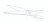 1200-190 - KNOWLES BANDAGE SCISSORS POWER-CUT-GOLD ANGLE SERRATED 5 1/2"