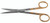 1200-216Q - OPERATING SCISSORS POWER-CUT-GOLD STRAIGHT SHARP/SHARP   5 1/2" QUANTUM