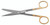 1200-220 - OPERATING SCISSORS POWER CUT GOLD STRAIGHT SHARP/BLUNT 6 1/2"