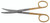 1200-254 - MAYO SCISSORS BEVELED BLADES PC GOLD CURVED 5 1/2" 1200-254 - MAYO SCISSORS BEVELED BLADES PC GOLD CURVED 5 1/2"