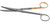 1200-256L - MAYO SCISSORS POWER-CUT-GOLD CURVED LEFT 6 3/4"