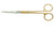 1200-344 - METZENBAUM SCISSORS SPREAD HANDLE POWER CUT GOLD CURVED 7"