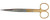 1200-387 - FANOUS SABREBACK SCISSORS TENOTOMY TIP POWER-CUT-GOLD CURVED 6 1/2"