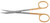 1200-405 - GOLDMAN-FOX SCISSORS TENOTOMY TIP POWER-CUT-GOLD CURVED 5"