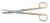 1200-413 - GORNEY SCISSORS DOUBLE BEVELED BLADES POWER-CUT-GOLD CURVED 6 3/4"