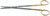 1200-414 - GORNEY SCISSORS DOUBLE BEVELED BLADES POWER CUT GOLD STRAIGHT 7 1/2"