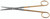 1200-419 - GORNEY SCISSORS DOUBLE BEVELED BLADES POWER-CUT-GOLD STRAIGHT 8"