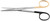 1200-539 - MAYO SCISSORS BEVELED BLADES TC-POWER CUT STRAIGHT 5 3/4"