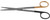 1200-543 - MAYO LEXER SCISSORS TC-POWER-CUT STRAIGHT ROUND BLADES 6 1/2"