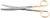 1200-602 - DOYEN SCISSORS POWER-CUT-GOLD SERRATED CURVED HEAVY 7 1/4"