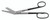 1200-689 - LISTER BANDAGE SCISSORS POWER-CUT-BLACK DOUBLE RING 8"