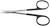 1200-700 - STEVENS TENOTOMY SCISSORS POWER-CUT-BLACK SHORT STRAIGHT BLUNT 4 1/8"