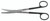1200-730 - MAYO SCISSORS BEVELED BLADES POWER-CUT-BLACK CURVED 6 3/4"