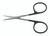 1200-764 - IRIS STILLE SCISSORS LARGE RING POWER CUT BLACK STRAIGHT 4"