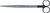 1200-818 - GORNEY RHYTIDECTOMY SCISSORS POWER CUT BLACK CURVED 7 3/4"