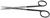 1200-830 - KAHN SABREBACK FACE LIFT SCISSORS POWER-CUT-BLACK STRAIGHT 5 3/4"