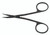 1200-935 - STEVENS TENOTOMY SCISSORS CERAMITEC POWER CUT SPREAD HANDLE GOLD SCREW  LONG CURVED BLUNT 4 1/2"