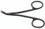 1200-990 - CONVERSE SCISSORS CERAMITEC SPREAD HANDLE GOLD SCREW POWER-CUT ONE SERRATED BLADE 4"