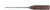 1271-325 - MCILWRAITH BONE PICK PHENOLIC HANDLE 30° TIP 10 3/4"