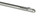 1271-391 - HOOK PUNCH W/SCOOP 4.5mm 30° LEFT W/OVERLOAD CONE 7"