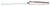 1273-100 - ROTARY ARTHROSCOPIC SCISSORS CLASSIC HOOKED LEFT 20° ANGLE BLADE