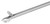 1273-244 - BASKET PUNCH 4.39mm OVAL BITE 6.57mm WIDE UPSWEPT SHAFT 5"