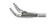 1301-202 - LARYNGOSCOPY FORCEPS CONICAL TUBE 1mm SHAFT ANGLE UP GRASPING 9"