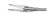 1301-208 - LARYNGOSCOPY FORCEPS CONICAL TUBE 1mm SHAFT STRAIGHT ALLIGATOR 9"
