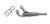 1301-230 - LARYNGOSCOPY FORCEPS CONICAL TUBE 1mm SHAFT 1mm CUP ANGLE UP 45° RIGHT 9" 1301-230 - LARYNGOSCOPY FORCEPS CONICAL TUBE 1mm SHAFT 1mm CUP ANGLE UP 45° RIGHT 9"