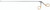 1301-230Q - LARYNGOSCOPY FORCEPS CONICAL TUBE 1mm SHAFT 1mm CUP ANGLE UP 45° RIGHT 9" QUANTUM