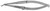 13-1510 - TROUTMAN CASTROVIEJO CORNEOSCLERAL SCISSORS W/LOCK SMALL BLADES LEFT ANGLE 4 1/4"
