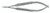 13-3160 - CASTRO KERATOPLASTY/KERATECTOMY SCISSORS CLASSIC WIDE SERRATED HANDLE CURVED BLADES 5 1/4"