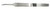 13-3160 - CASTRO KERATOPLASTY/KERATECTOMY SCISSORS CLASSIC WIDE SERRATED HANDLE CURVED BLADES 5 1/4"