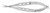 13-3308Q - WESTCOTT SCISSORS MEDIUM BLADES CURVED FENESTRATED HANDLE QUANTUM