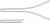 136-664 - ADSON DRESSING FORCEPS SERRATED HANDLE CROSS SERRATED 1.3mm TIP 4 3/4"