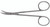 13-7620 - IRIS SCISSORS CLASSIC CURVED SIDEWAYS 4 1/2"