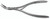 138-045 - RALK SPLINTER FORCEPS CURVED SPRING HANDLE CURVED 6"
