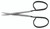 13-9341 - UTILITY SCISSORS RIB HANDLE BLUNT DELICATE FLAT SLIGHTLY CURVED POWER-CUT-BLACK 20mm BLADES 4"