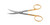 13-9811 - ENUCLEATION SCISSORS POWER-CUT-GOLD MEDIUM CURVE 5"