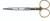 13-9820 - ENUCLEATION SCISSORS POWER-CUT-GOLD FULL CURVE 5 1/4"