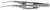 14-1851 - HARMS COLIBRI TISSUE FORCEPS W/TYING PLATFORM 0.3mm TIP 1 x 2 TEETH