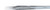 14-2920 - BONN SUTURE FORCEPS W/TYING PLATFORM ERGONOMIC HANDLE LONG STRAIGHT 0.12mm 1x2T 4 1/2"