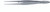 14-4400 - IRIS TISSUE FORCEPS STRAIGHT EXTRA DELICATE 0.5mm TIP 1 x 2 TEETH 4"