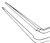 14-5285 - KELMAN MCPHERSON TYING FORCEPS ROUND ERGONOMIC HANDLE DELICATE SMOOTH ANGLE 8mm TIP